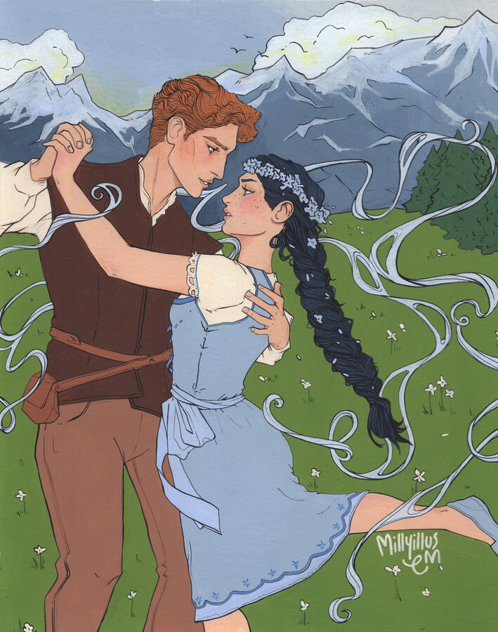 Camilla and Levin (Artist - Emily Millyillus) Camilla and Levin (Artist - Emily Millyillus)